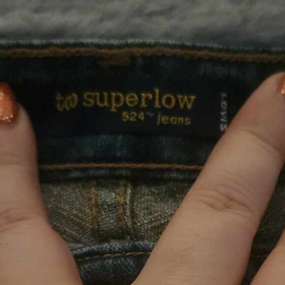 Levis 524 too superlow bootcut jeans - Picture 3 of 4